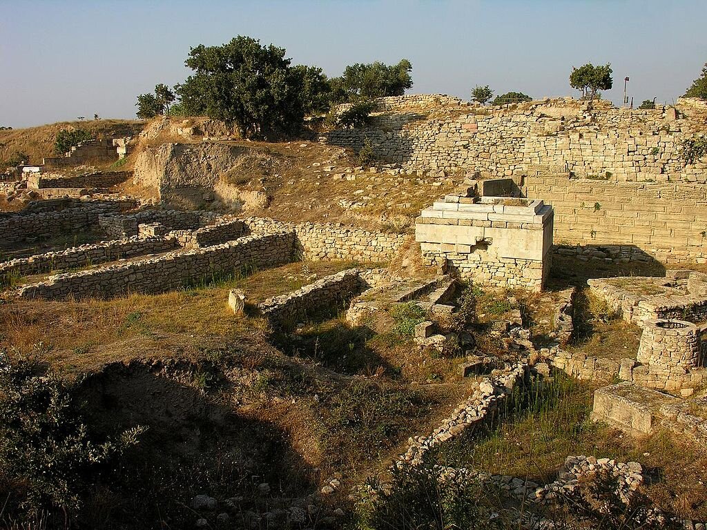 раскопки троя