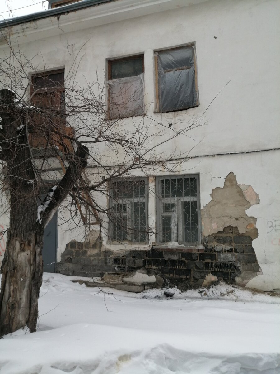 Дом в ужасном состоянии