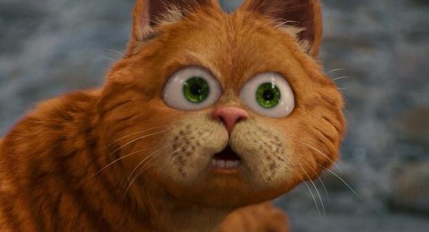 кадр из фильма "Гарфилд"