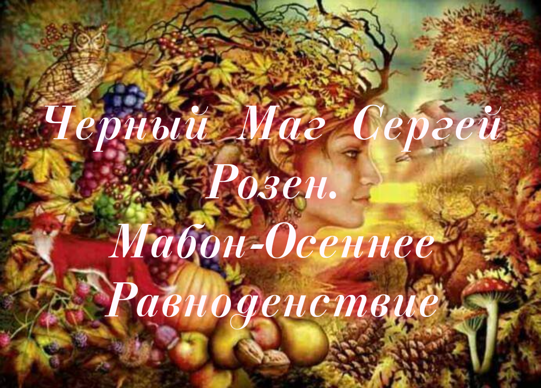Черный Маг Сергей Розен.