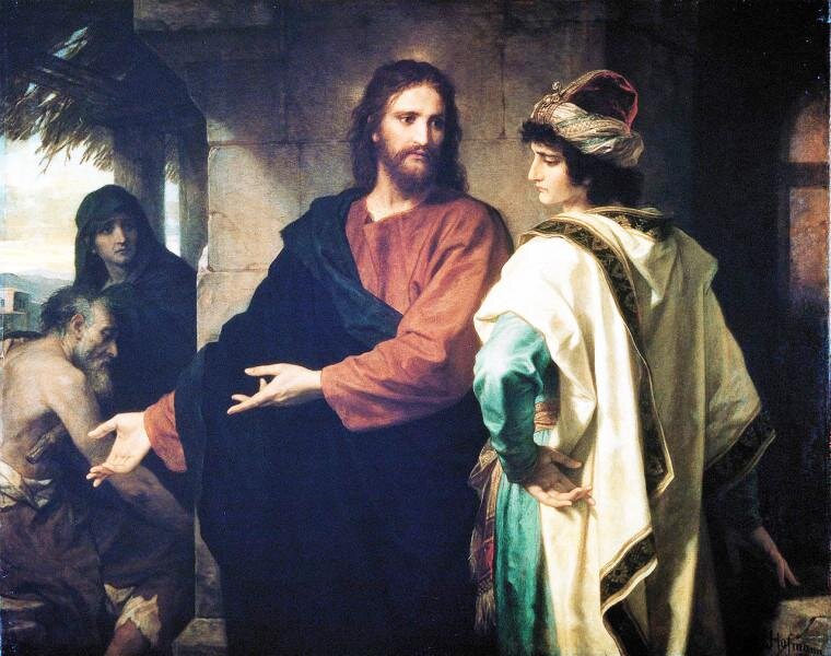 Христос и богатый юноша