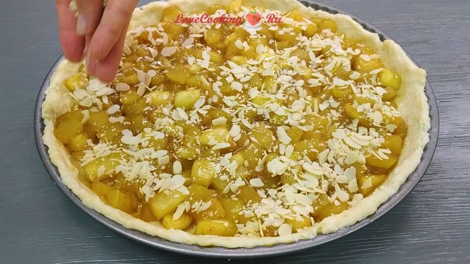 Кабачковый пирог сладкий