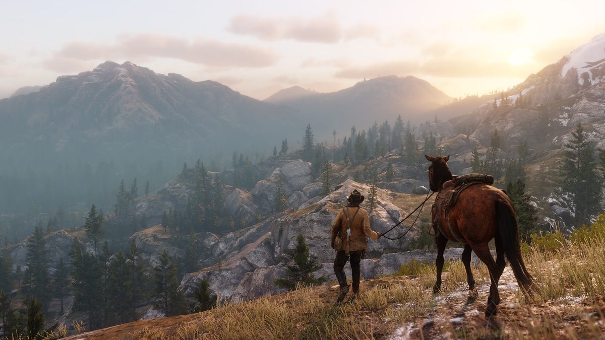 Кадр из игры Red Dead Redemption 2