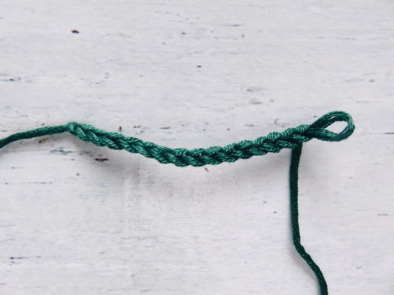 Елочка крючком схема