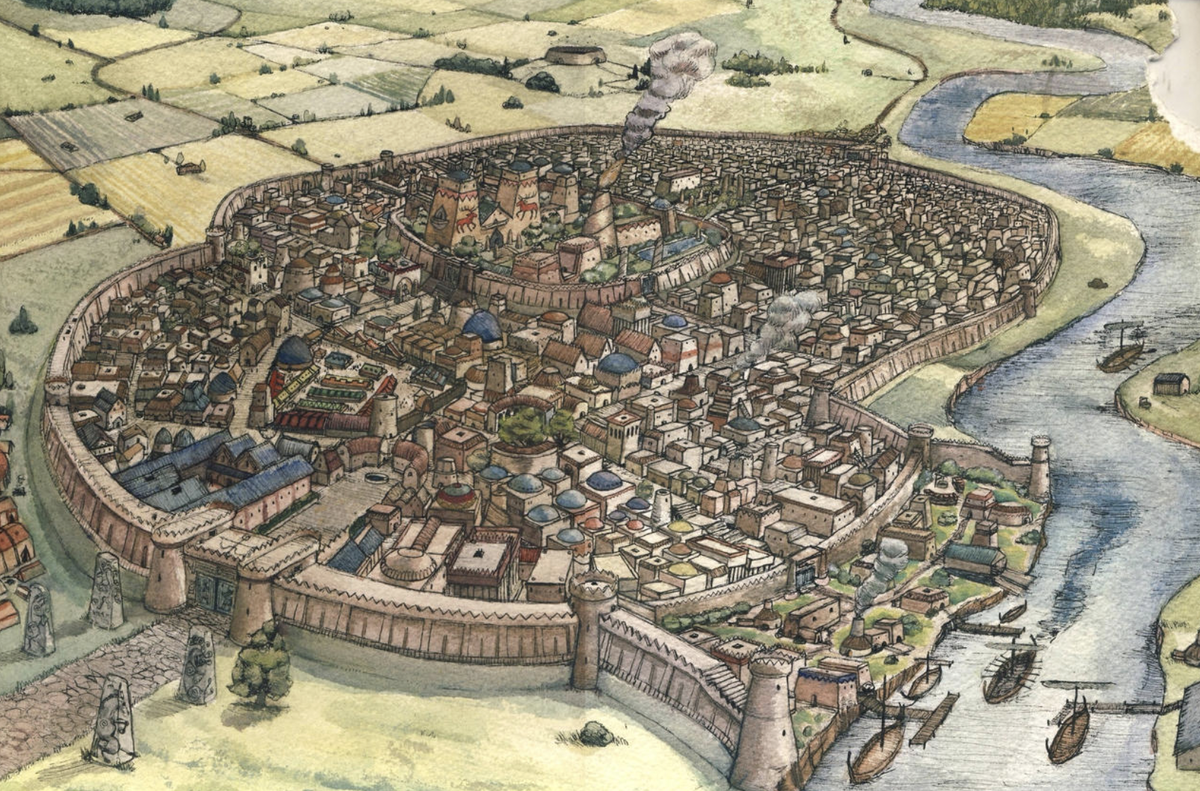 Город-крепость Лютеция