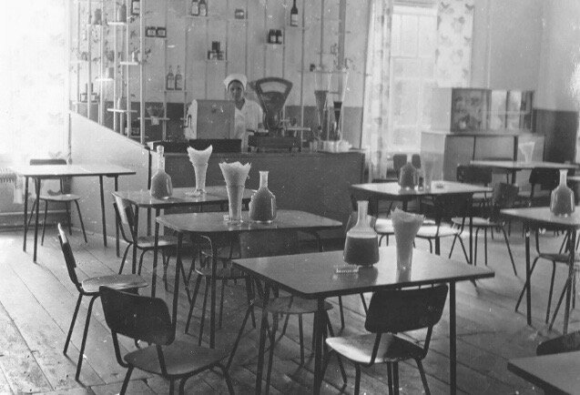 Советская столовая 60-е.