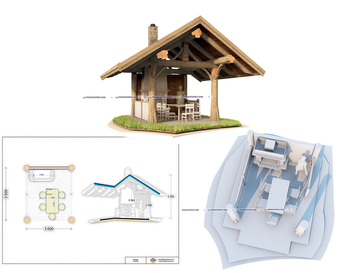 проект post and beam