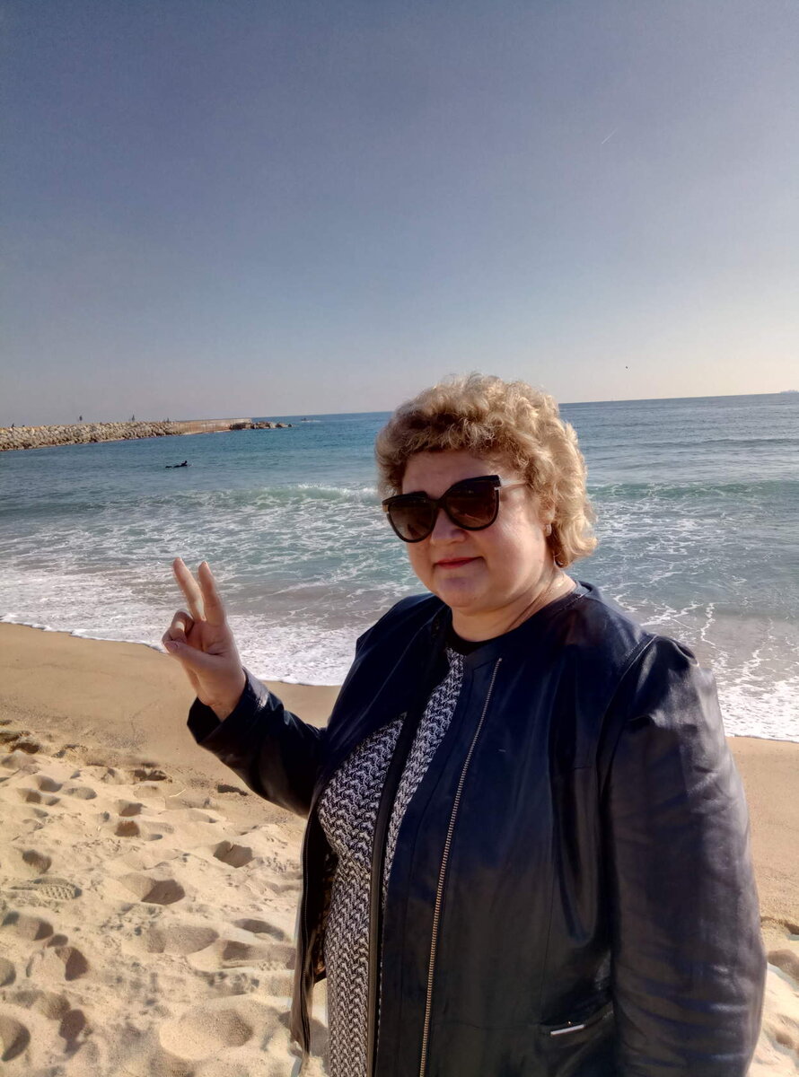 Пляж в Барселоне