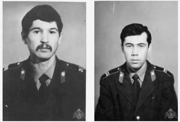 Погибшие сотрудники вневедомственной охраны Айрат Галеев (слева) и Залфир Ахтямов (справа)/ © lenta.ru