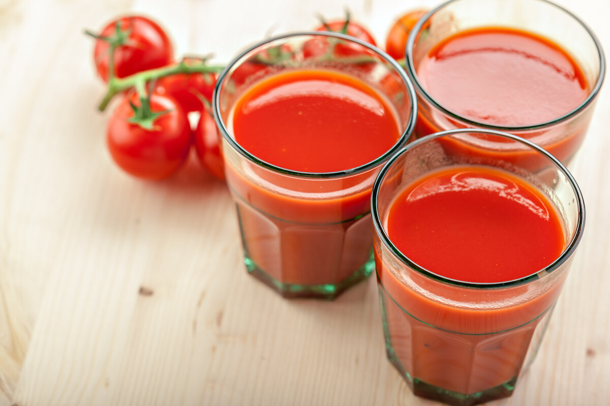 Почему пьют томатный сок