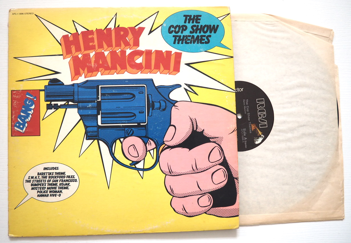 Альбом Генри Манчини 'The Cop Show Themes', выпущенный лейблом RCA в 1976 году