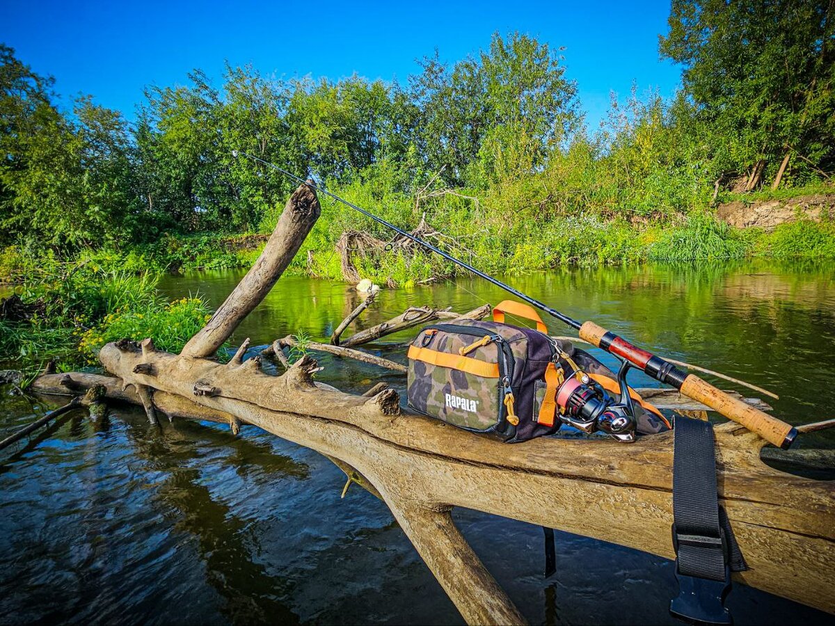 Мой спиннинговый комплект для микроречек.