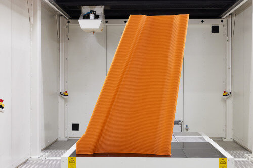 Инструмент для формовки крыла, напечатанного с помощью PowerPrint