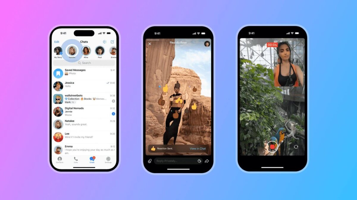    Истории в Телеграм имеют кучу настроек!