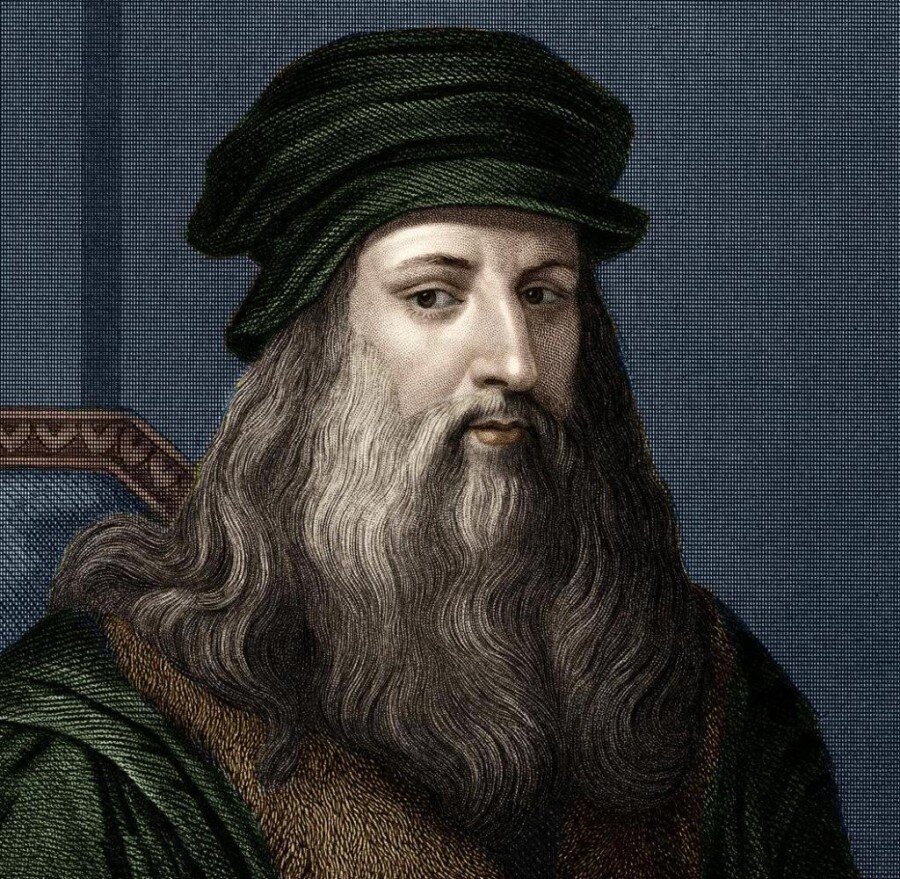 Автопортрет Леонардо да Винчи. Из открытых источников.
