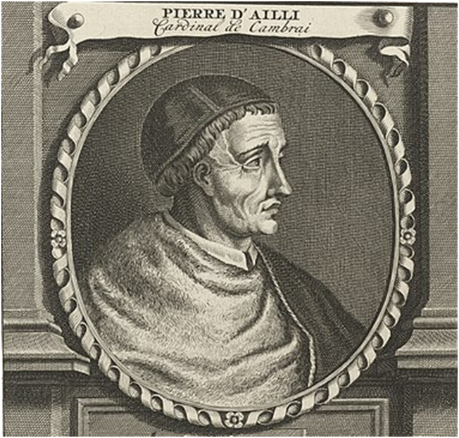 Пьер д'Айи - первый кардинал-легат в Авиньоне (неизвестный художник)