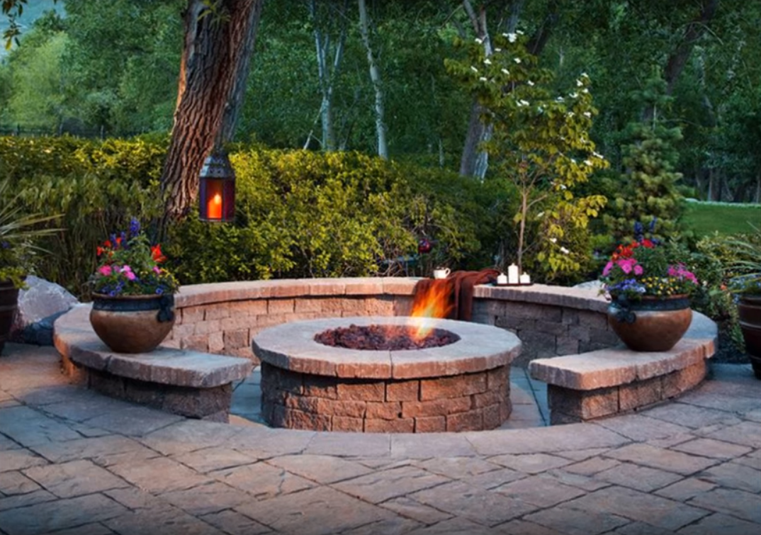 Кострища в стиле Модерна