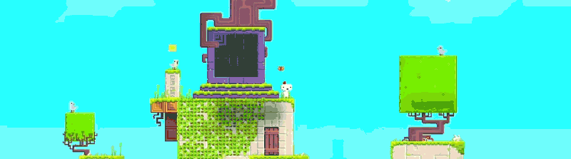 FEZ выглядела как совершенно плоская игра, пока уровень не начинал вращаться