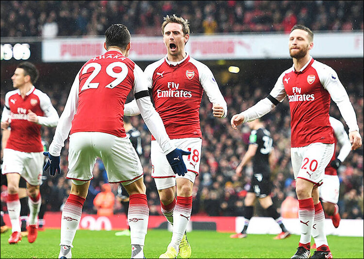 Футболисты “Арсенала”. Фото с официального сайта клуба