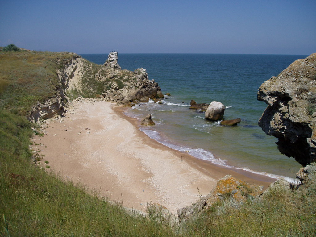 Крым Азовское море Генеральские пляжи