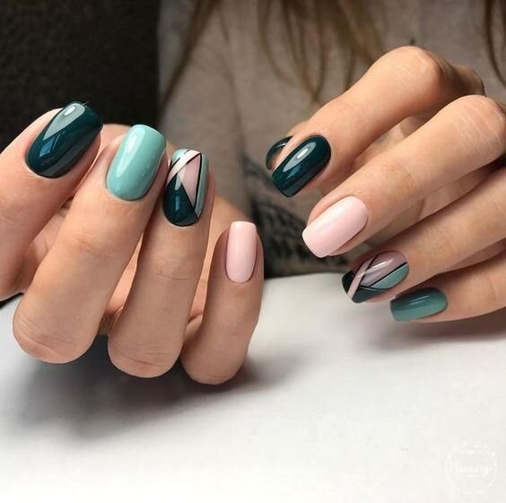 Маникюр осень 2018 