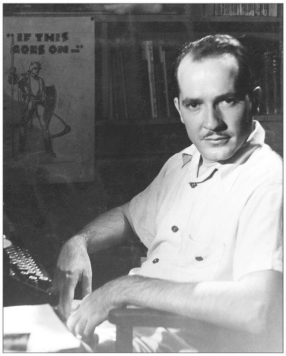 Роберт Хайнлайн в молодости