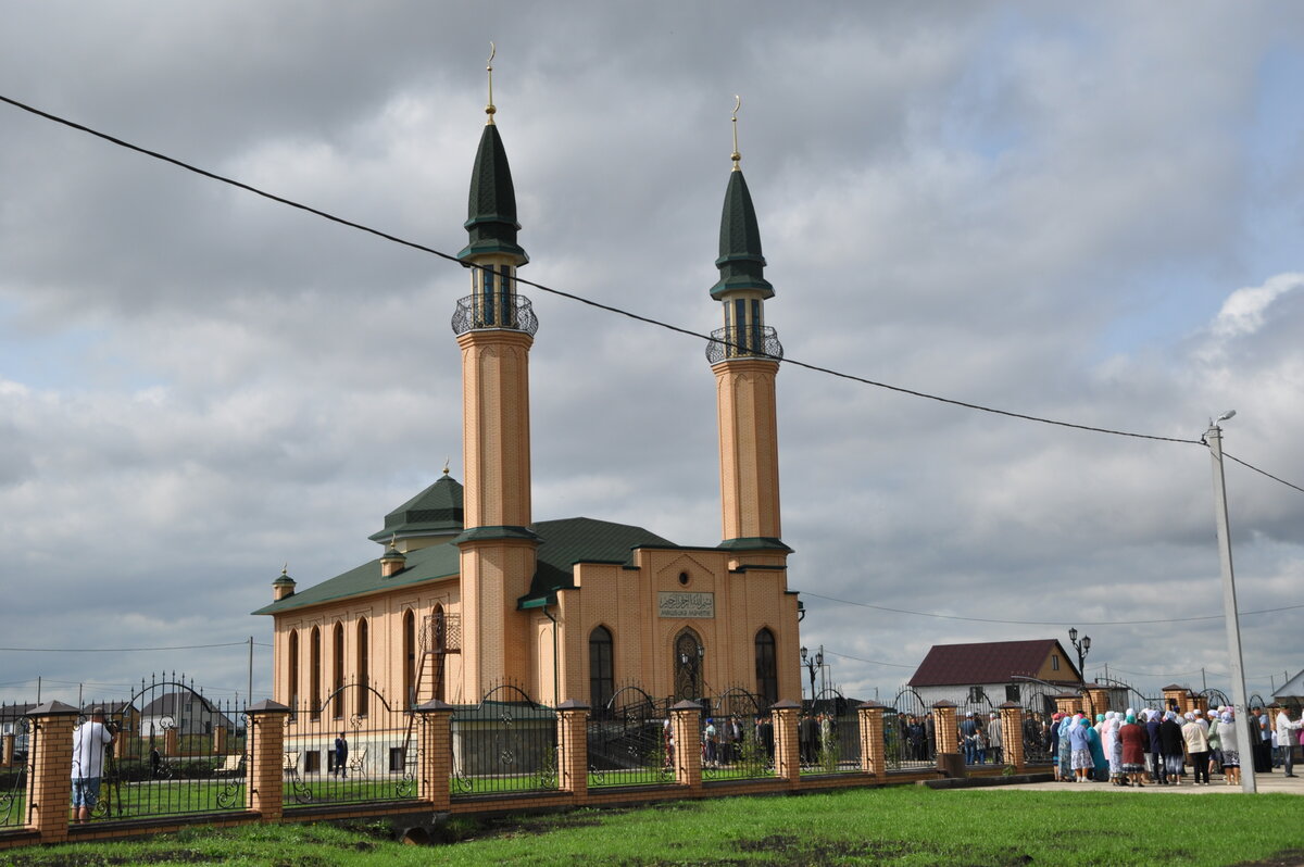 Мечеть носит имя матери Аглямовых