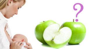 Малыша, появившегося на свет, обеспечивает питанием мама. Только от неё зависит, как растёт физически и психически развивается ребёнок. Поэтому она выбирает меню, подходящее для ребёнка. В его составе должны быть продукты, повышающие качества грудного молока. Таким богатством обладают яблоки.