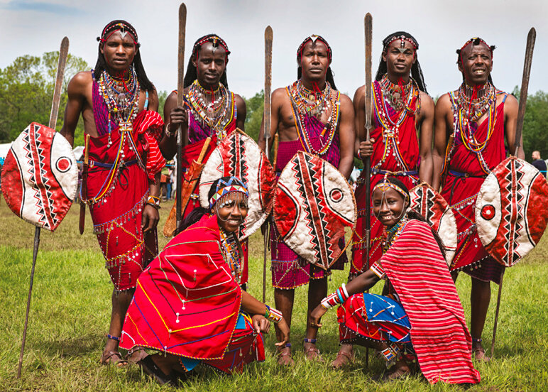 Африканские племена - фото и видео