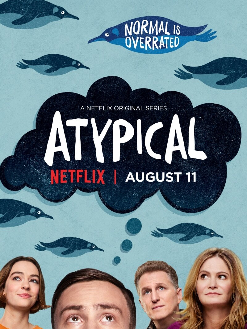 Оценка : 5 из 5.                                                                                                                                                                   И снова Netflix. За этот год, признаться, их КПД превышает работу пары тысяч муравейников. И подобно недавнему «хиту» стримминг-гиганта на тему анорексии и булимии, в этот раз они решили исследовать проблемы людей категории аутистического спектра. Проще говоря аутистов. Поп-культура уже знакомила нас с представителями этого расстройства, с трудом вливающихся в социум. Всем известны Шелдон Купер, Человек Дождя и другие персонажи современного и не только кинематографа. Но не смотря на это данная проблема все же редко освещаема.