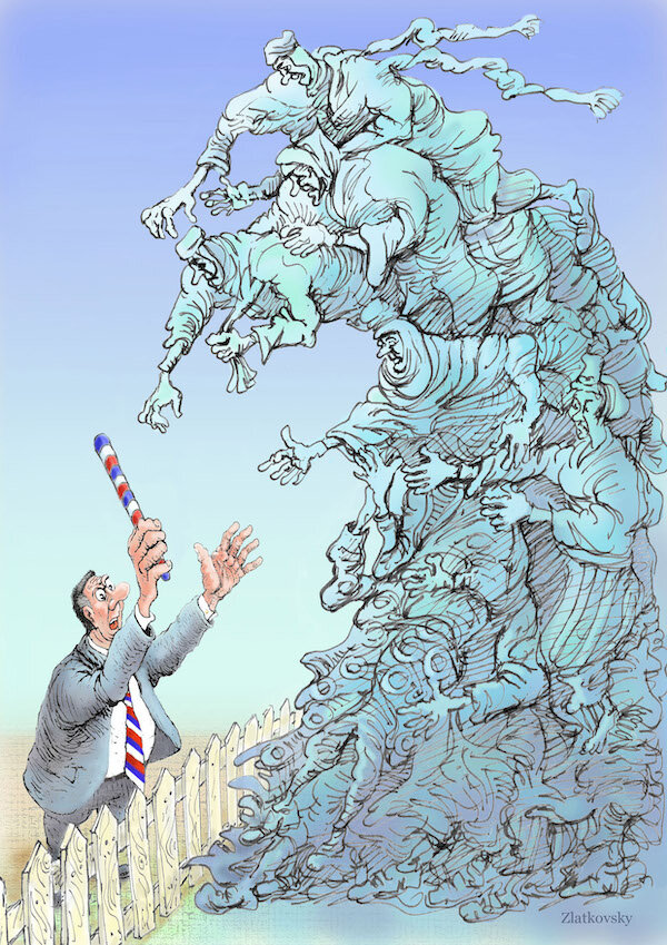 Рис. Михаила Златковского