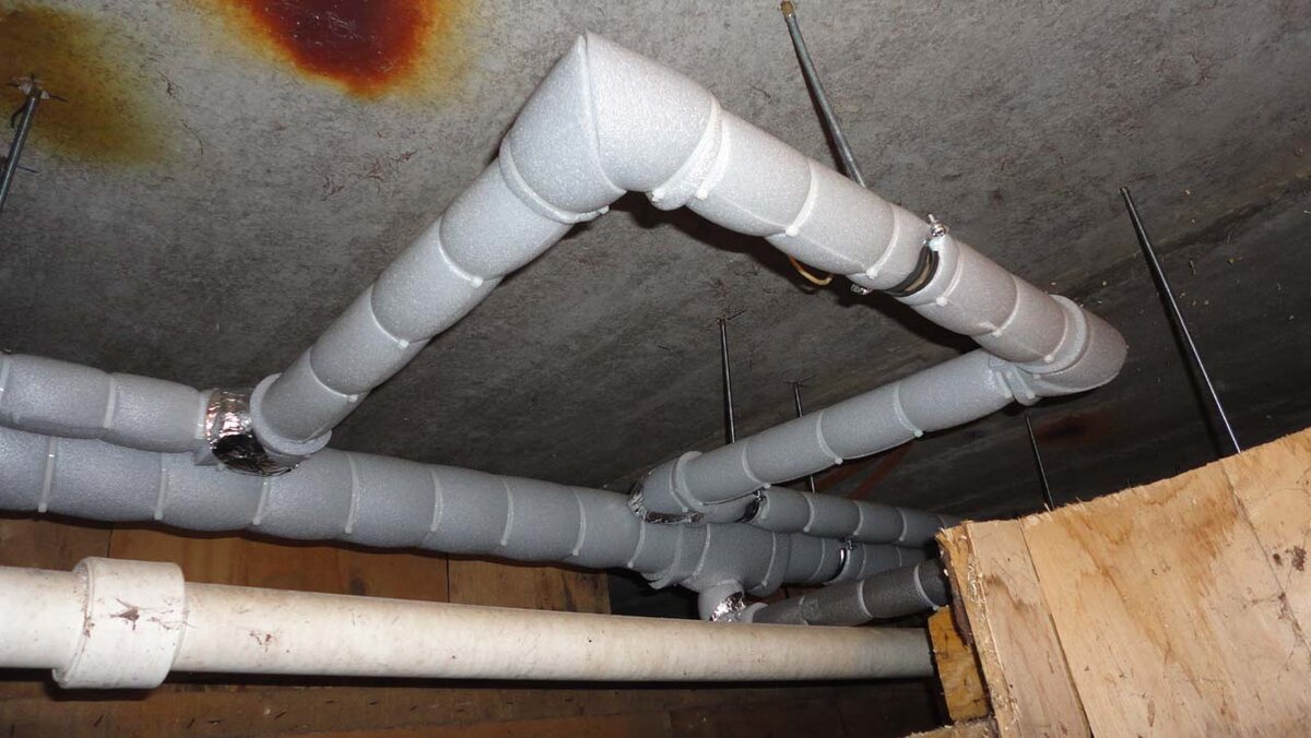 Как утеплить уличную трубу водопровода: способы теплоизоляции уличной трубы