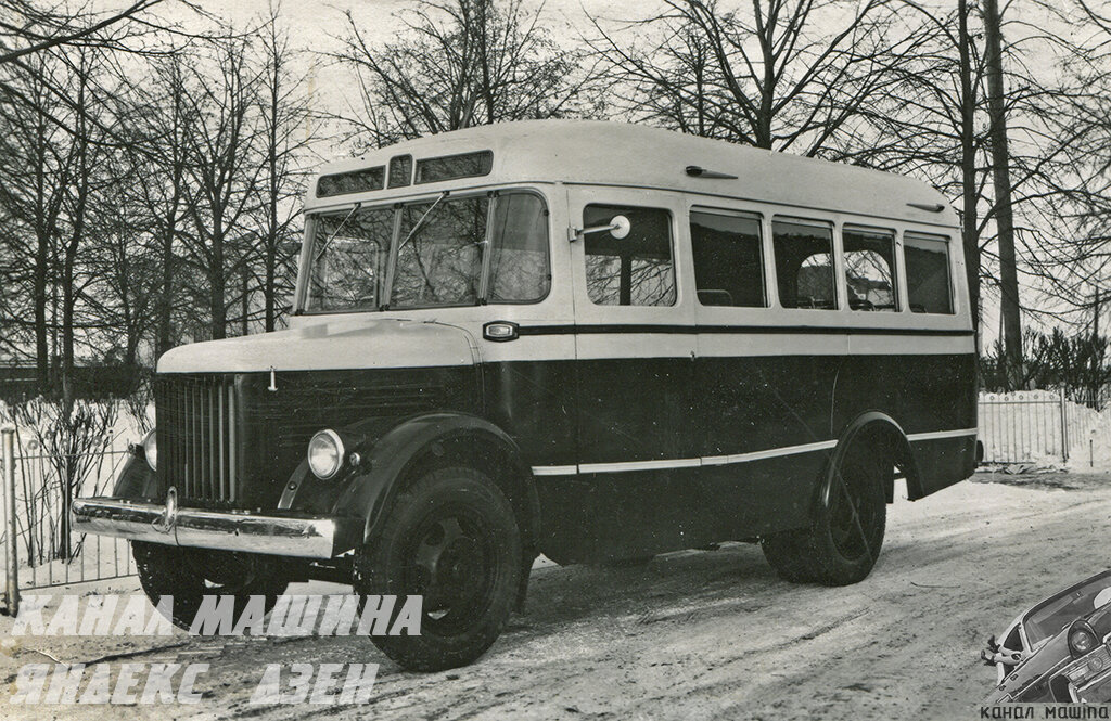ГЗА-651 – первая модель, освоенная на Павловском автобусном заводе в 1952 году