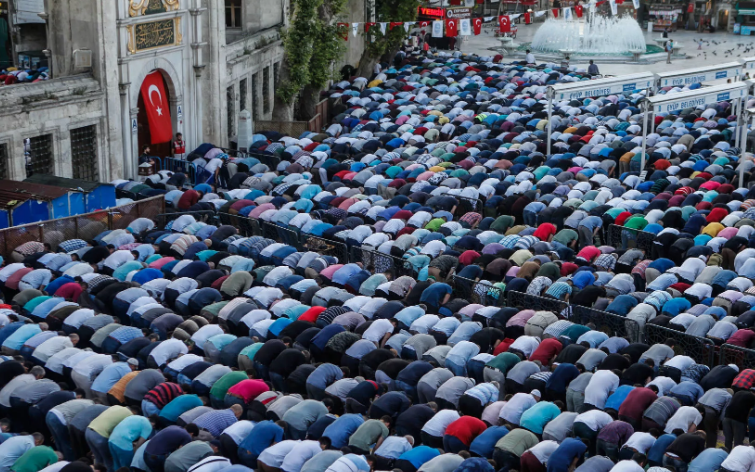 Курбан Байрам в Турция