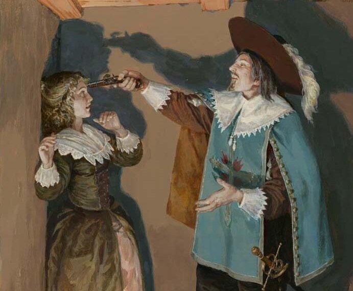 Иллюстрация к "Трем мушкетерам" от Дениса Гордеева