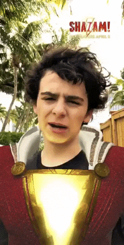 Джек Дилан и Эшер Энджел промокомпания фильма "Шазам"