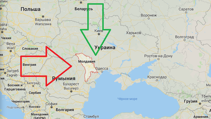 Приднестровье это где на карте. Молдавия границы на карте. Молдова на карте с границами государств. Карта Молдовы и Румынии. Карта Румынии Молдавии и Украины.