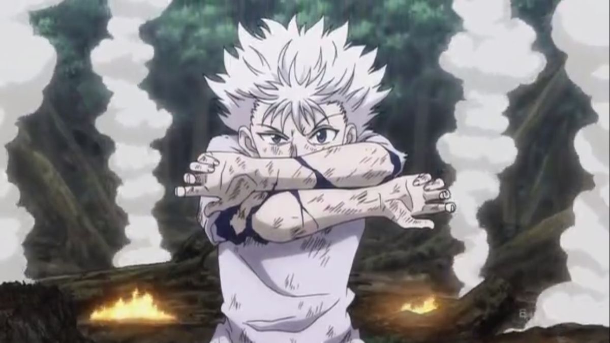 Кадр из аниме.