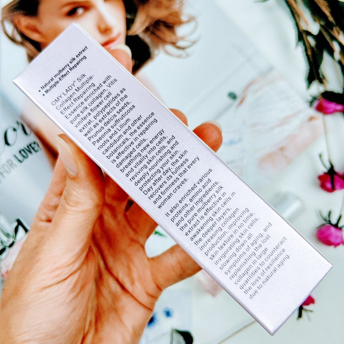 Описание продукта на коробке