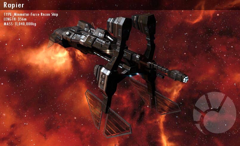 Форс-рекон Rapier в EVE Online