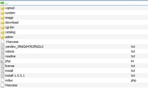 Пример размещения robots.txt