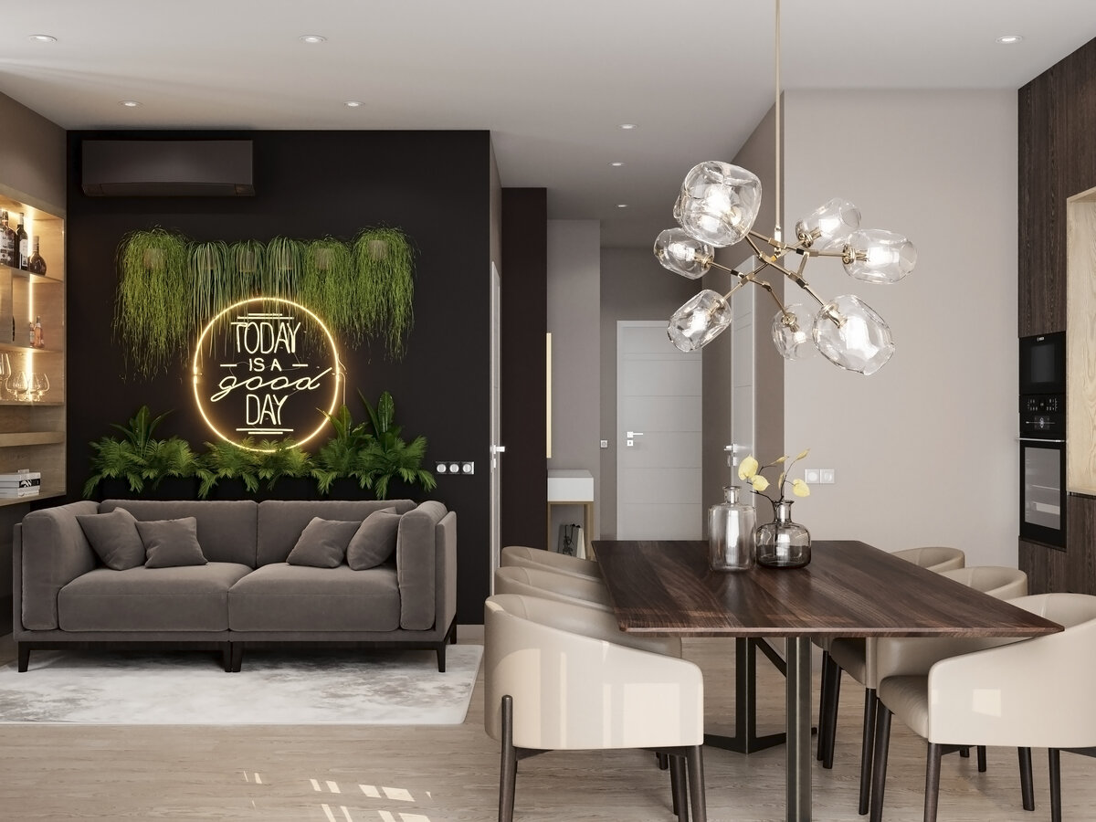 Кухня-гостиная