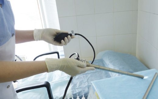 Подготовка прибора ректоскопа