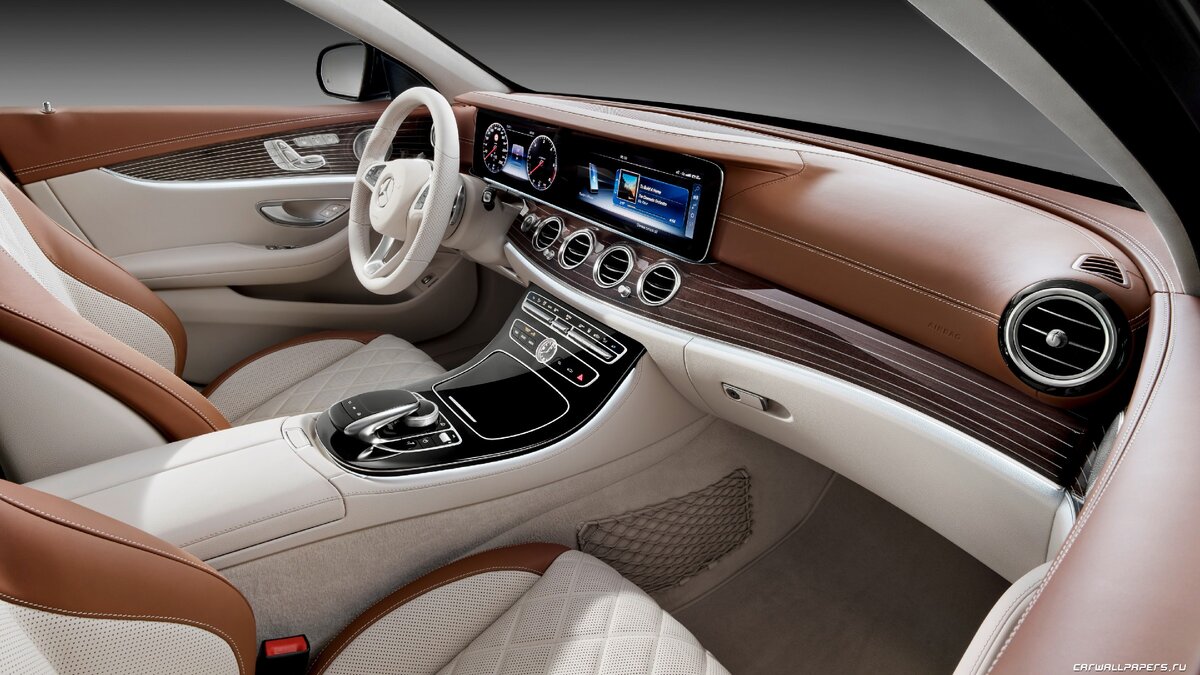 Интерьер салона Mercedes-benz e200 IV