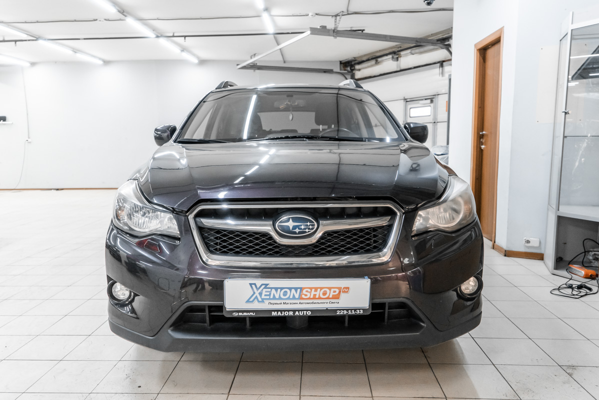 Замена ксеноновых ламп Subaru XV + полировка фар | Xenonshop.ru | Дзен