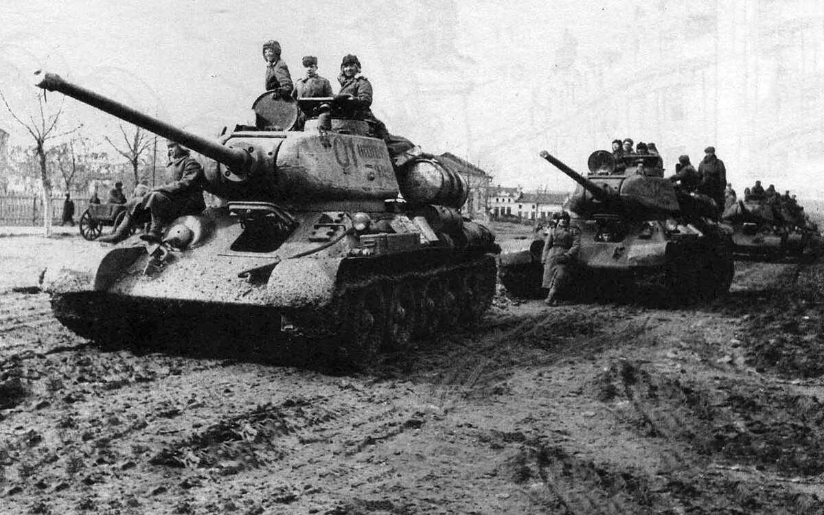 Фото танкистов Великой Отечественной войны. Т-34