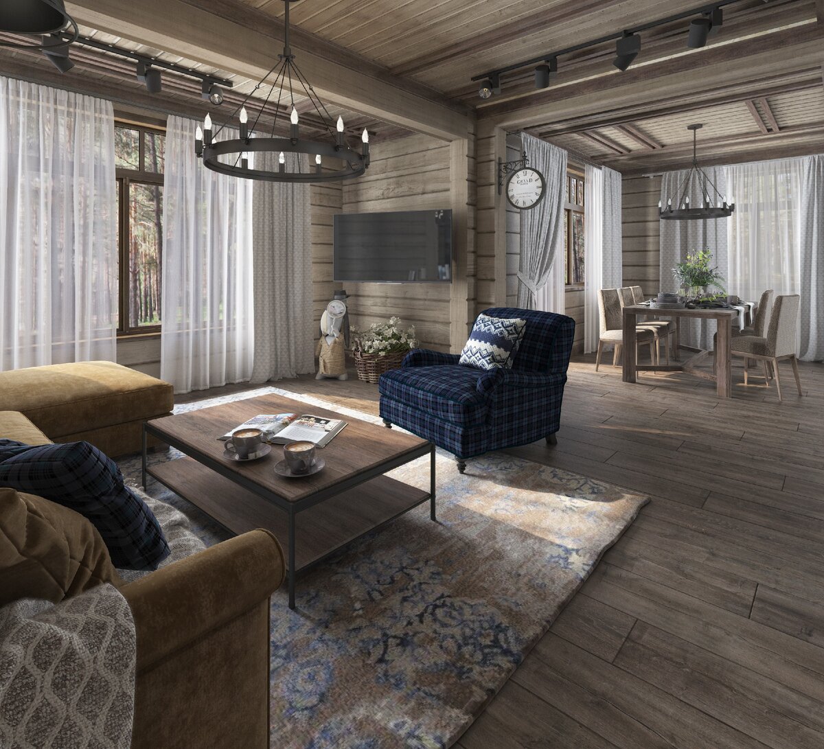 Дом из клееного бруса