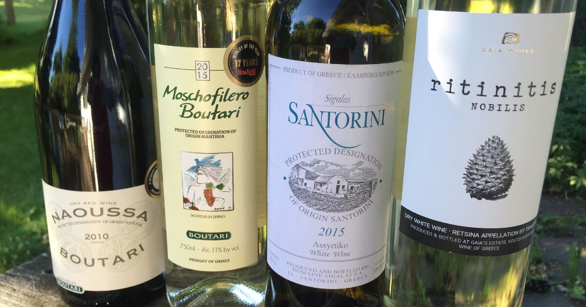Греческие вина