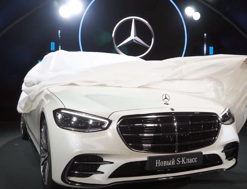 Один из самых роскошных автомобилей на земле встречайте распаковка Mercedes S-Class W223