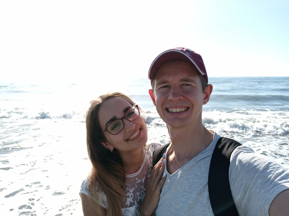 8 ноября 2019 года. С любимой женой вырвались на море!